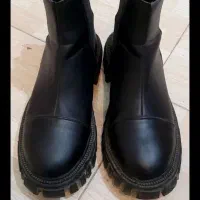 نیم بوت مشکی سایز ۳۹|کیف، کفش، کمربند|تاکستان, |دیوار