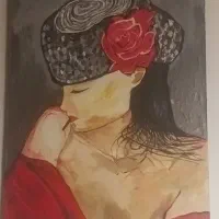 تابلو نقاشی دستی فقط ۵۰۰