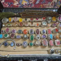 فروش انگشتر نقره دستساز با بیست درصد تخفیف|جواهرات|تهران, جوادیه|دیوار