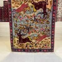زرونیم اراک نقشه شکار انتیک|فرش|همدان, |دیوار