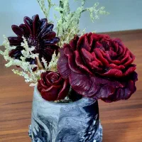 شمع، سنگ طبیعی، مروارید، رزین
