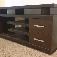 میز تلویزیون MDF با طول 130cm بسیار تمیز