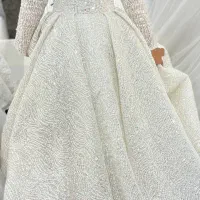 لباس عروس عربی فول کار شده