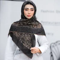 روسری دستدوز چاپخیس طرح شنل|لباس|رودسر, |دیوار