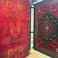 فرش ماشینی سنتی لاکی بختیاری و خشتی سایز مختلف|فرش|اصفهان, نصرآباد|دیوار