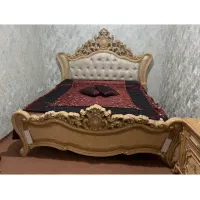 تخت خواب دو نفره|تخت و سرویس خواب|پارس‌آباد, |دیوار
