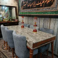 میز نهارخوری 8 نفره|میز و صندلی غذاخوری|تهران, تهران‌نو|دیوار