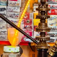 قلیان چوبی