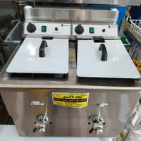 سرخ کن گازی بزرگ ۲لگنه رومیزی وارداتی