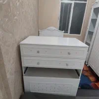 سرویس کمد تخت نوجوان هایگلاس|تخت و سرویس خواب|ری, شهادت|دیوار