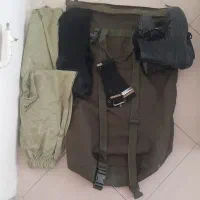 کوله سربازی و پوتین و...