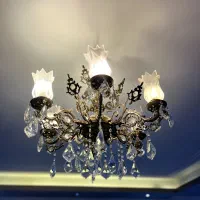 لوستر برنز|لوستر و چراغ آویز|ارومیه, |دیوار