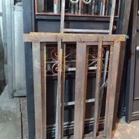 انواع درب های آهنی انباری راه پله دستشویی|مصالح و تجهیزات ساختمان|اردبیل, |دیوار