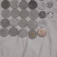 ۲۸عددسکه ۱.۲.۵۰ریالی و۵۰۰.۲۰۰۰.۵۰۰۰ریالی