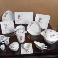 سرویس ۶۷ پارچه قالب پرنسس گل مارگاریت برند تقدیس|ظروف سرو و پذیرایی|تهران, گیشا|دیوار