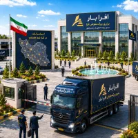 تریلی کامیون تک جفت صدوربارنامه باربری بزرگ مقیاس.