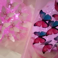 دسته گل پروانه ای ، جاودان ، پینترستی|گل مصنوعی|مشهد, طلاب|دیوار