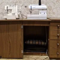 کمد چرخ خیاطی