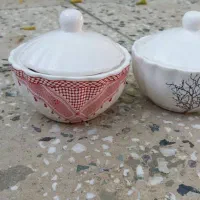 چینی طرح چفیه عربی|ظروف سرو و پذیرایی|شادگان, |دیوار