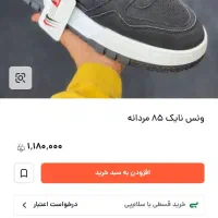 کفش نایک|کیف، کفش، کمربند|اصفهان, دستگرده|دیوار