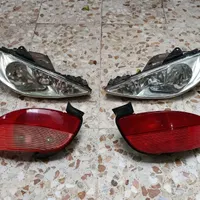 چراغ جلوی و عقب 206 اس دی فابریک کارخانه