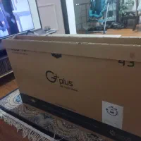 کارتن خالی تلوزیون ۴۳ اینچ جی پلاس