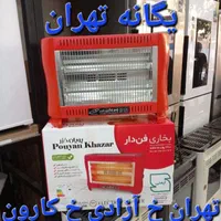 بخاری هیتر برقی ۵ پنج شعله المنت فن دار poya22Rh|بخاری، هیتر، شومینه|تهران, جیحون|دیوار