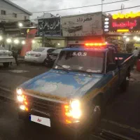 نیسان جرثقیل یدک کش|خودرو سواری و وانت|رشت, باهنر|دیوار