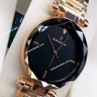 ساعت زنانه رنگ ثابت و ضد آب