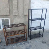 طبقه و شلف لباس ظروف چوبی|کتابخانه، شلف، قفسه‌های دیواری|همدان, |دیوار