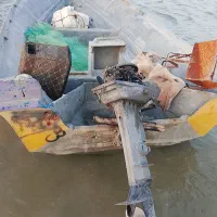 فروش قایق چهل موتور کتابی .سالم