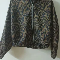 بامبر جکت پلنگی