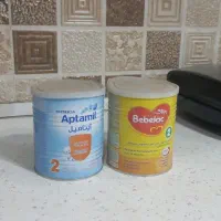 تعداد حدودا ۴۰ عدد قوطی خالی شیر خشک