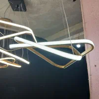 لوستر خطی با طرح های مختلف|لوستر و چراغ آویز|تبریز, |دیوار