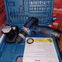 دریل شارژی دوباطری بالوازم کامل و گارانتی  P.A.P|ماشین‌آلات صنعتی|ملارد, |دیوار