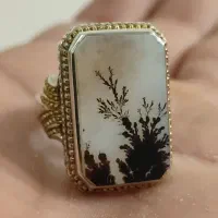 انگشتر فدیوم گوارسه طلا استاد گاچی شجر|بدلیجات|تهران, نیروی هوایی (پیروزی)|دیوار