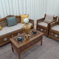 مبل و تخت سنتی s/80|مبلمان خانگی و میز عسلی|یاسوج, |دیوار