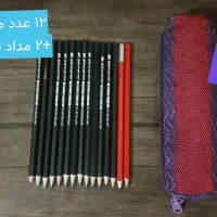 حراجی کلاسور و مداد رنگی جامدادی مداد|لوازم التحریر|قم, علی آباد سعدگان|دیوار