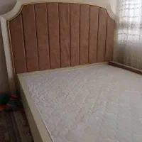 تخت دونفره همراه تشک|تخت و سرویس خواب|قم, زنبیل آباد|دیوار