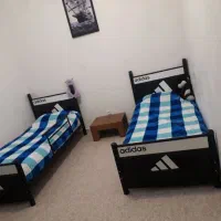 دو عدد تخت تک نفره