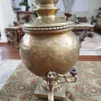 سماور زغالی قدیمی تمیز