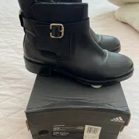 چکمه زنانه چرم واقعی