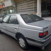 پژو۴۰۵ جی الیکس بنزینی رنگ نقره ای مدل۸۷