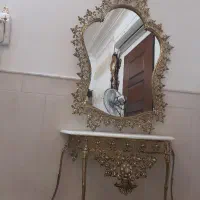 آینه ومیز برنز|مبلمان خانگی و میز عسلی|قم, شهرک فاطمیه|دیوار