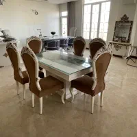 میز ناهار خوری ۶ نفره|میز و صندلی غذاخوری|تهران, شهرک گلها (تهرانسر)|دیوار