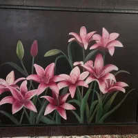 نقاشی رنگ روغن کار دست