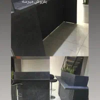 کانتر برای سالن آرایشگاه و کافه، و آبگرمکن برقی