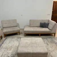 مبل ۷ نفره در حد نو|مبلمان خانگی و میز عسلی|تهران, اختیاریه|دیوار