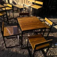 نیمکت و صندلی کافه