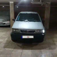 پراید/ صندوقدار/ بنزینی/ رنگ نقره ای